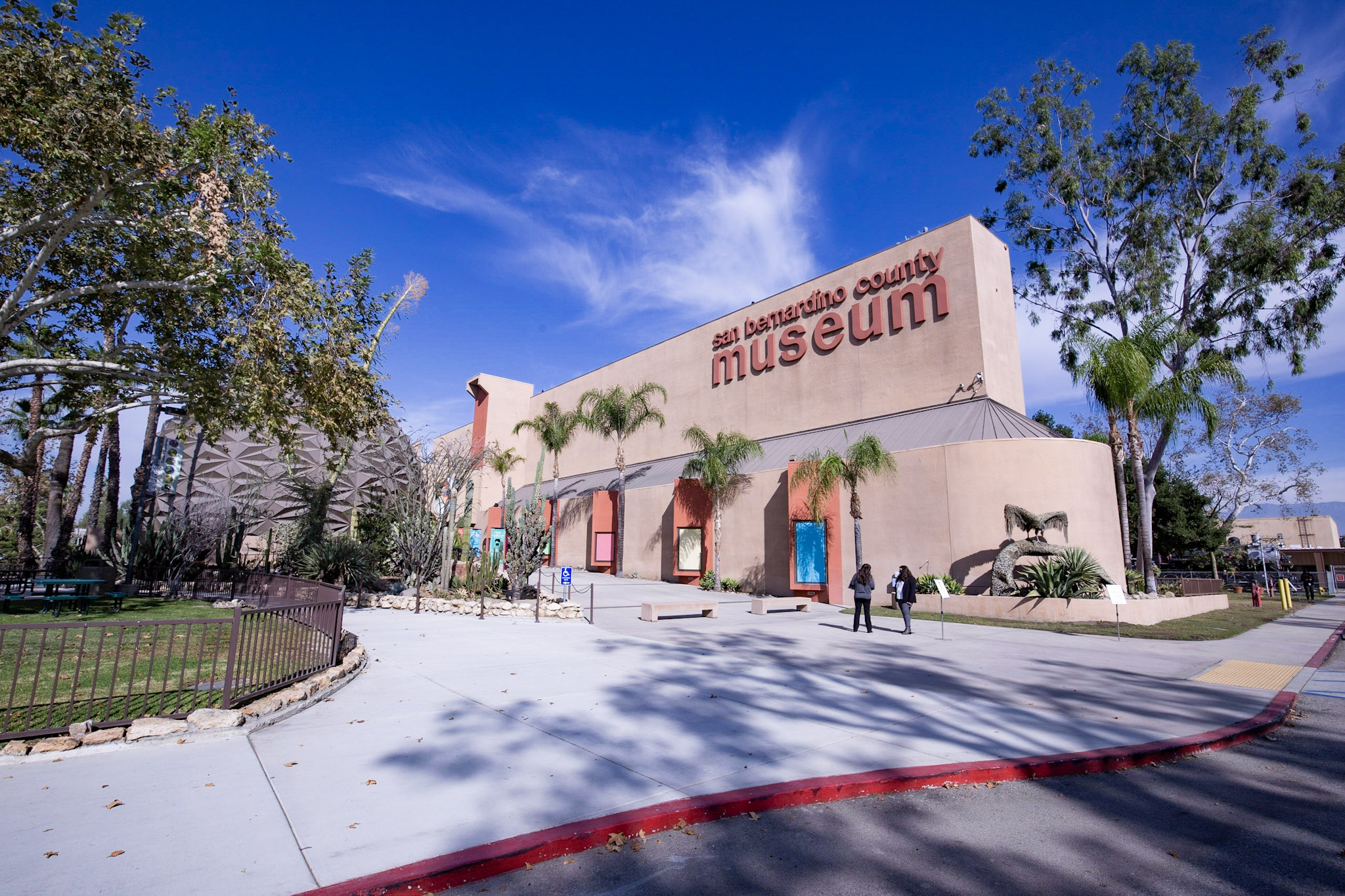 Exterior of San Bernardino County Museum