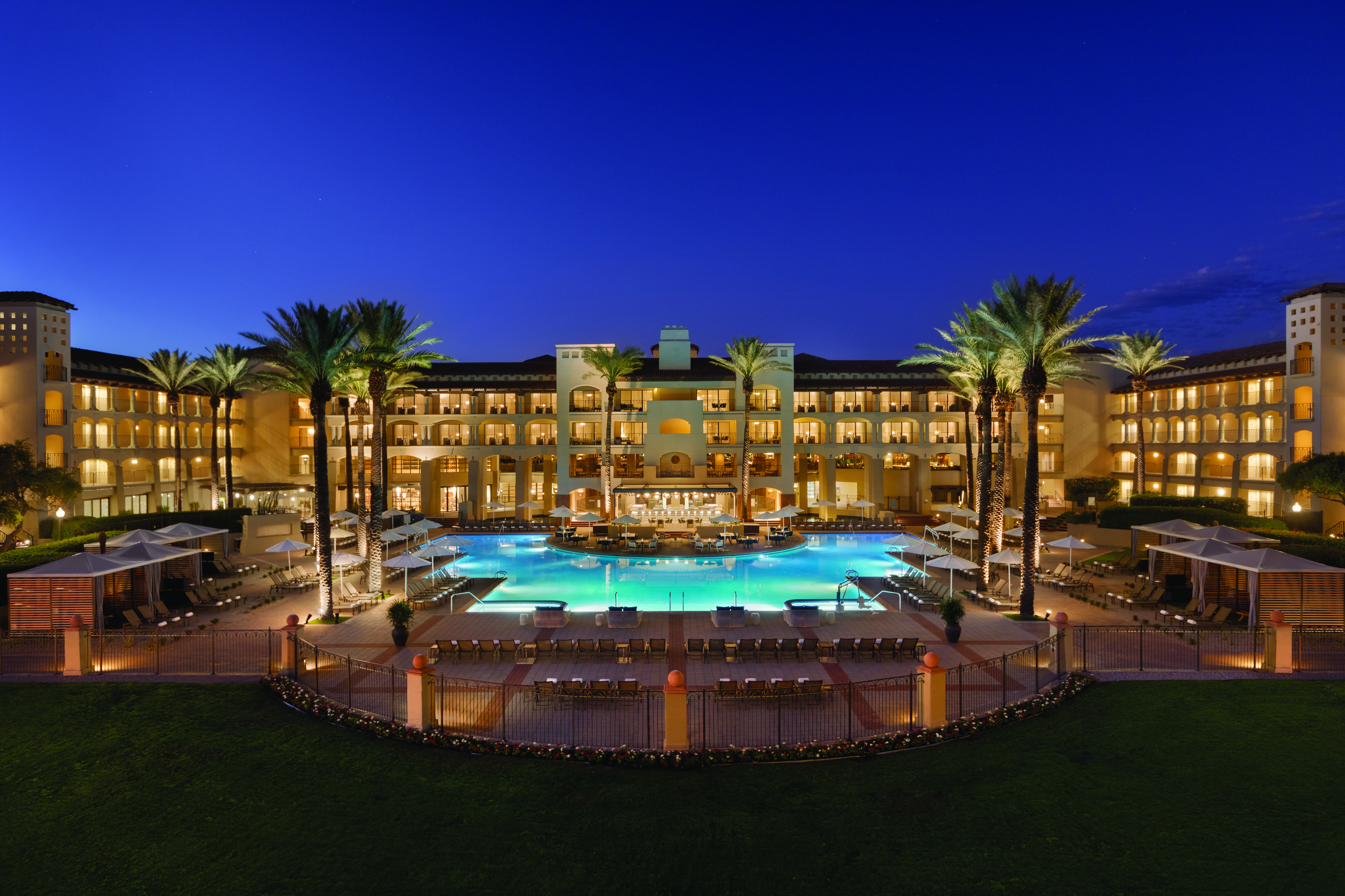 Princess pool view of the Fairmont Scottsdale Princess 